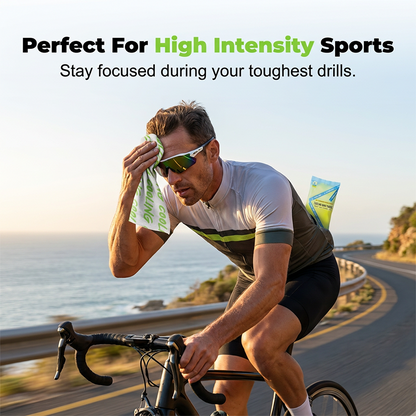 🧊 Portable Instant Cooling Towel – Wearable Neck & Wrist Cooling for Outdoor Work & Sports💦