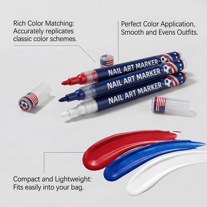 🎁Hot Sale – 50% Off!✨ 12-Color Nail Art Pen Set for Creative Designs 💅🎨