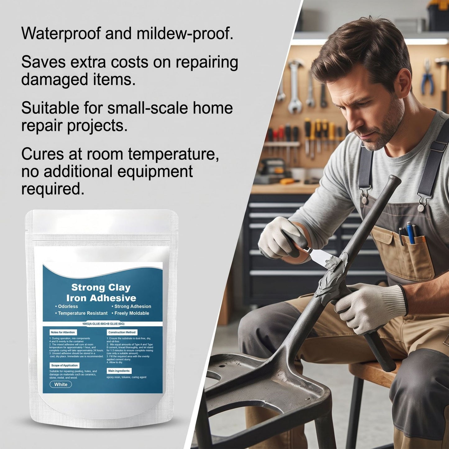 High-Strength Multi-Purpose Repair Clay