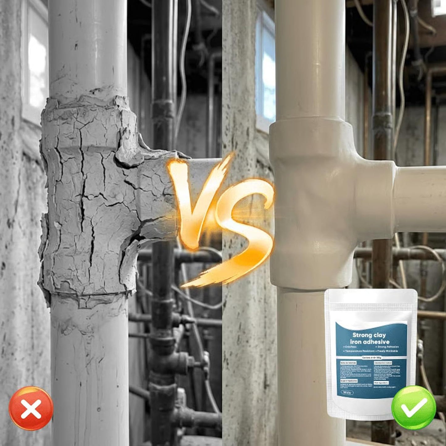 High-Strength Multi-Purpose Repair Clay