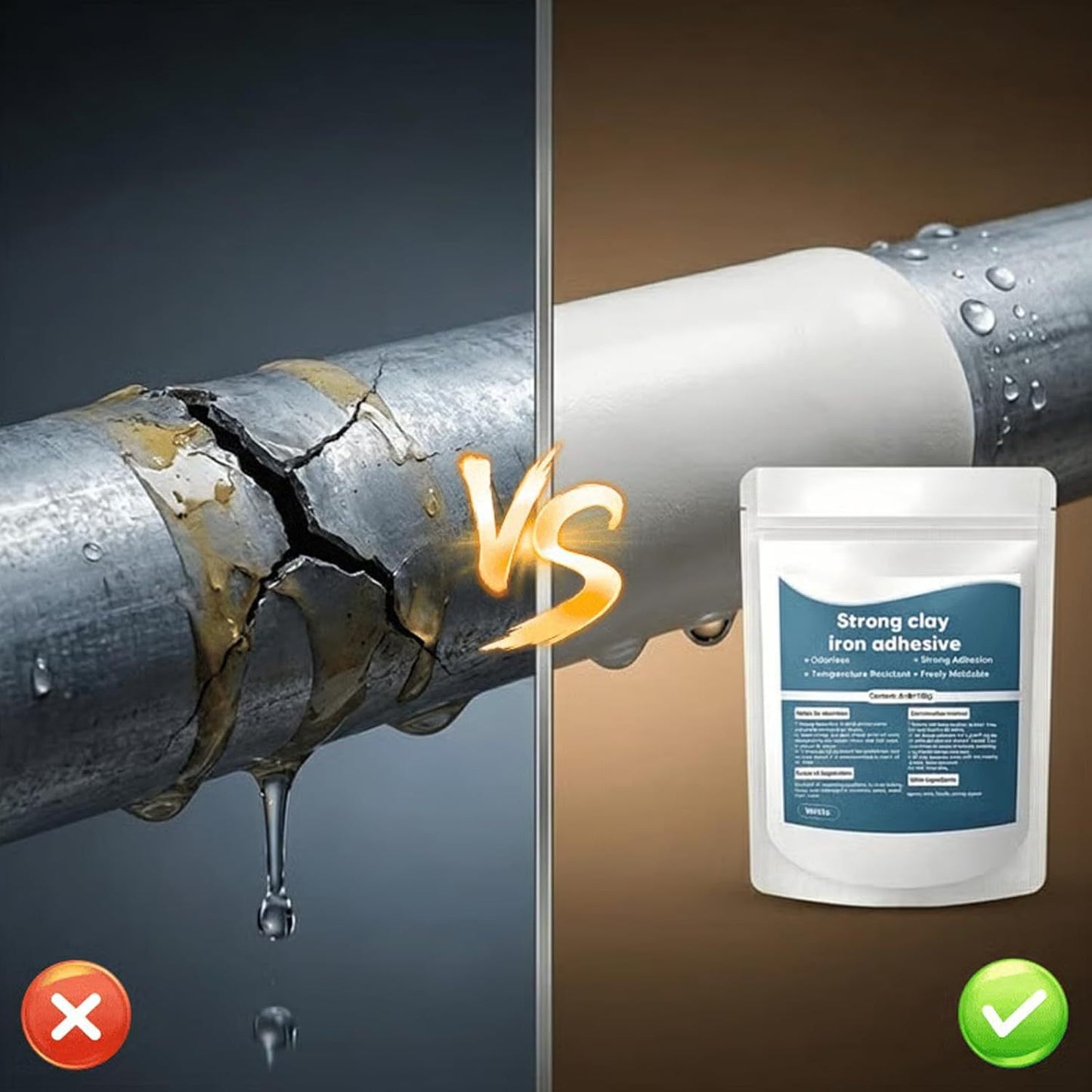 High-Strength Multi-Purpose Repair Clay